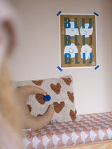 Kinderkamer sfeerbeeld – BLIJ BLIJ BLIJ aan de muur