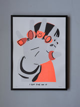 A3 Riso Print - I Got Five On It