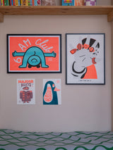 A3 Riso Print - I Got Five On It