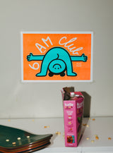 A3 Riso Print - 6 AM Club