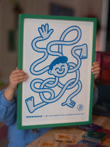 A3 Riso Print - Ingewikkeld