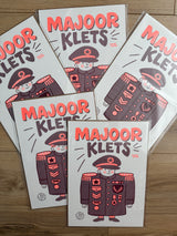 A3 Riso Print - Majoor Klets - B-Stock