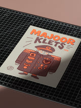 A5 Riso Print - Majoor Klets