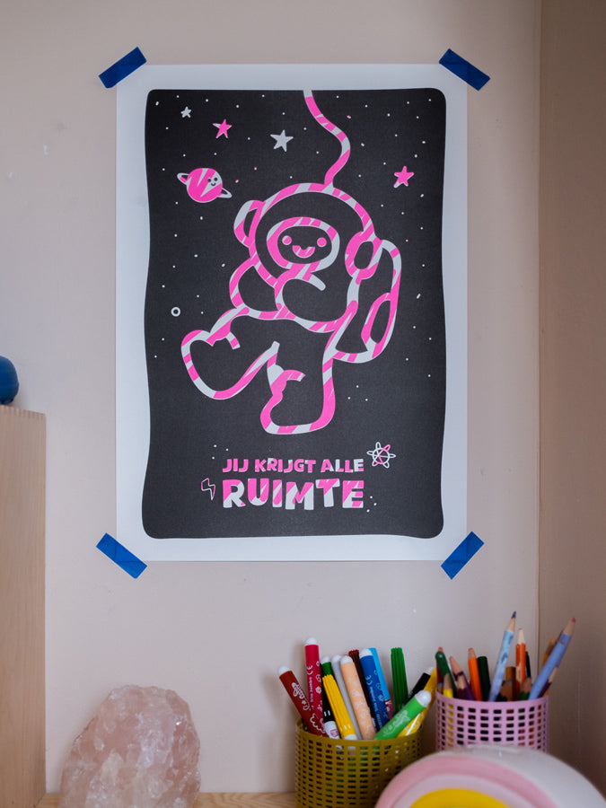 A3 Riso Print - Ruimte