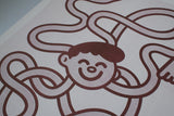 A3 Riso Print - Ingewikkeld - B-Stock