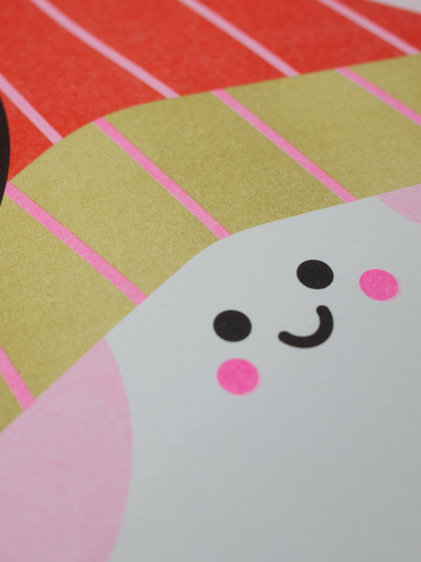 A3 Riso Print - HOEDJE VAN