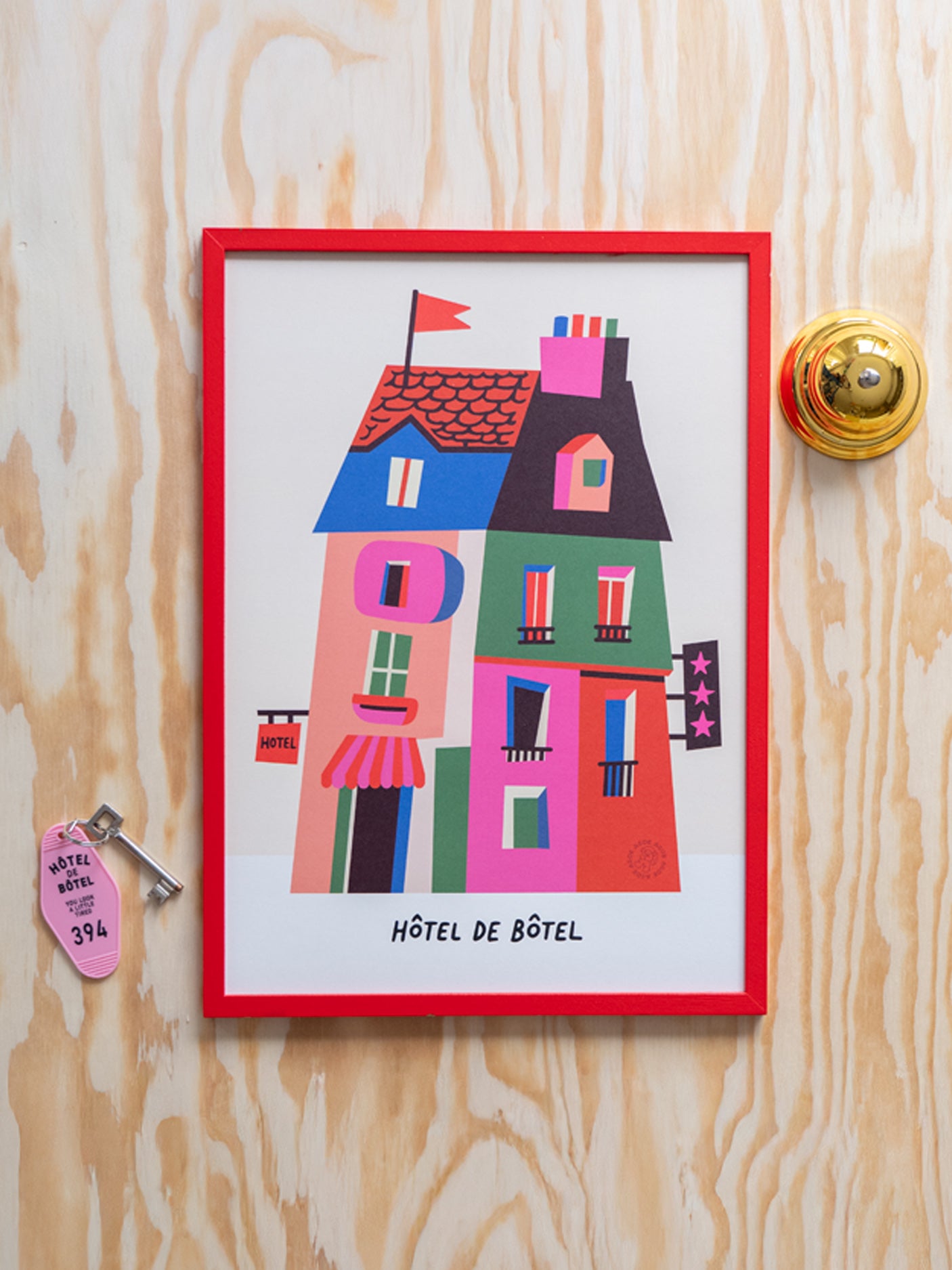 A3 Print - Hotel de Botel