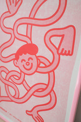 A3 Riso Print - Ingewikkeld - B-Stock
